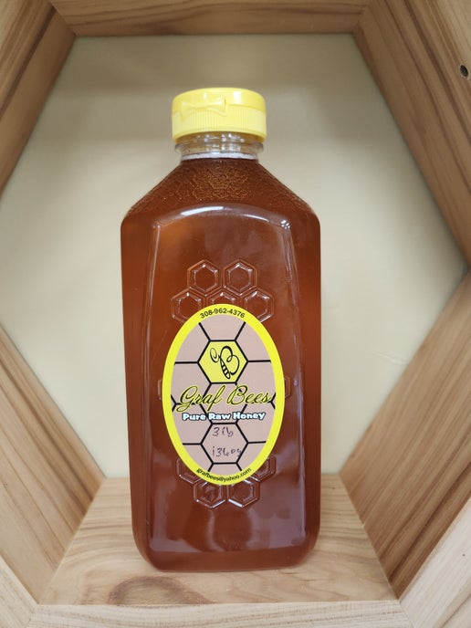 3-Pound Honey | Local Honey from Nebraska