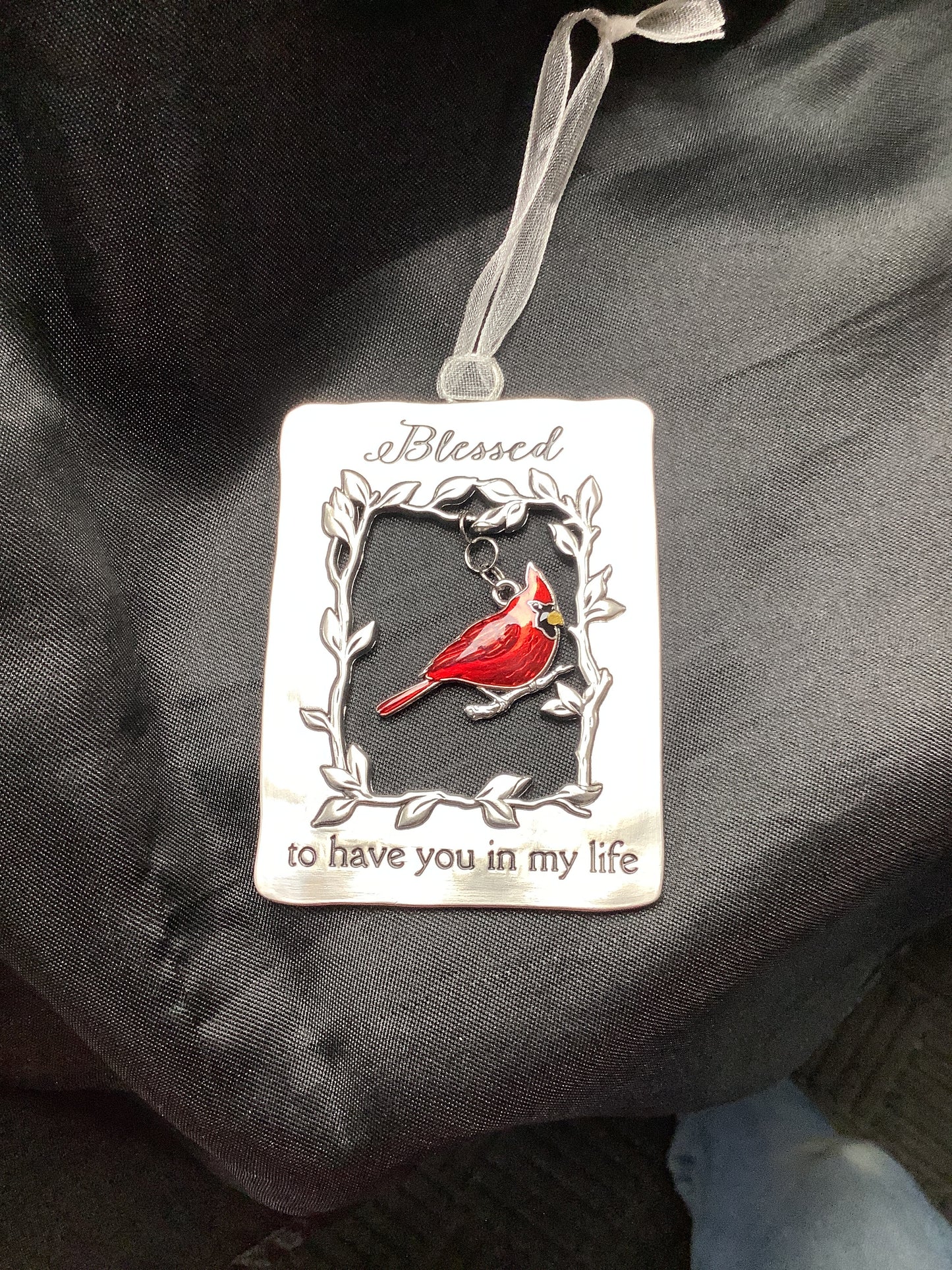 Cardinal hanging