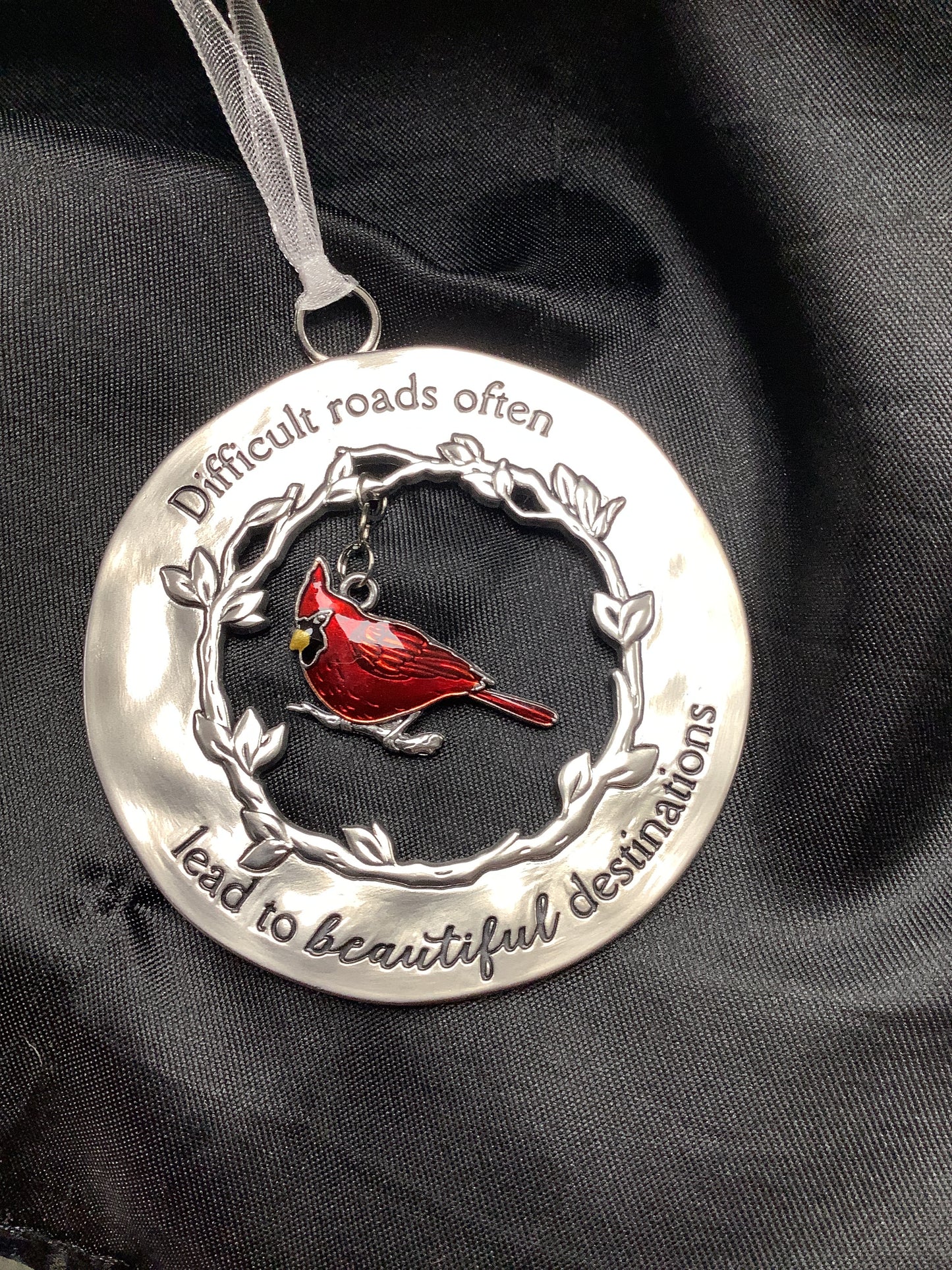 Cardinal hanging