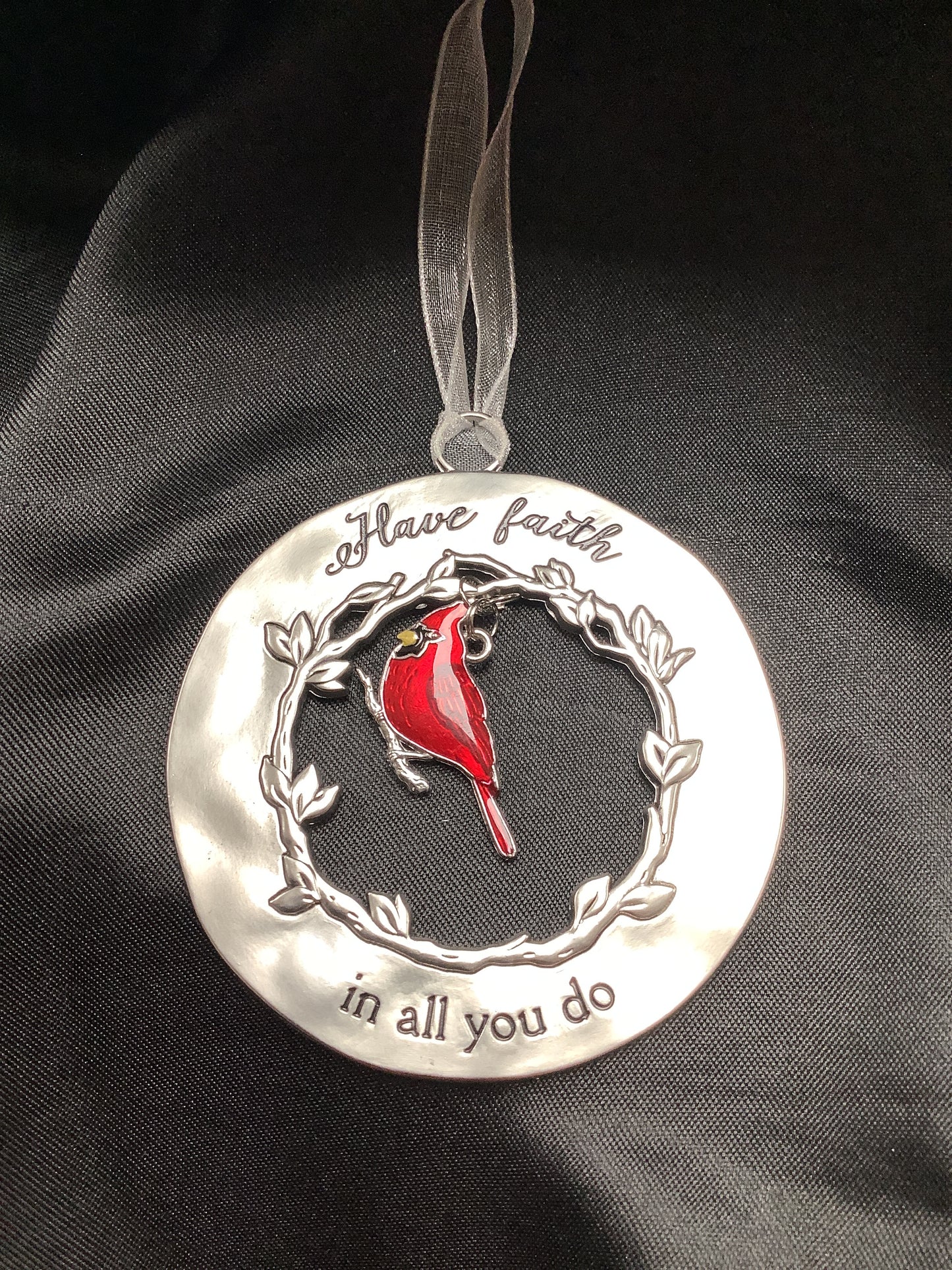 Cardinal hanging
