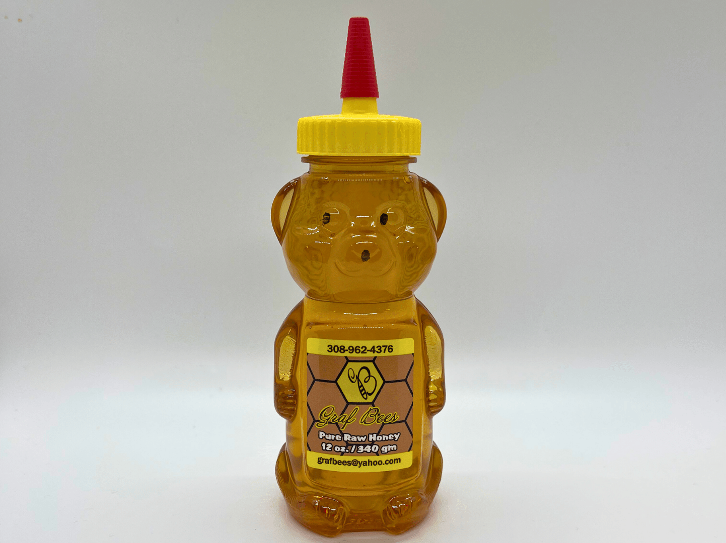 Honey Bear - Pure & Naturally Raw Honey – Graf Bees Honey Bear - Pure & Naturally Raw Honey – Graf Bees