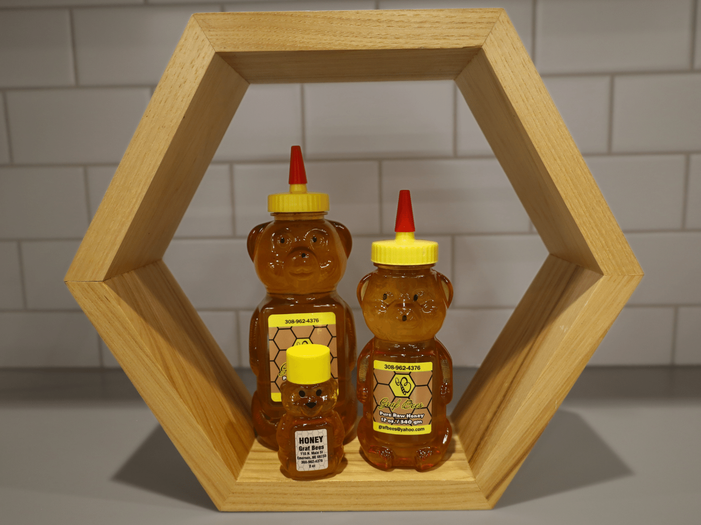 Honey Bear - Pure & Naturally Raw Honey