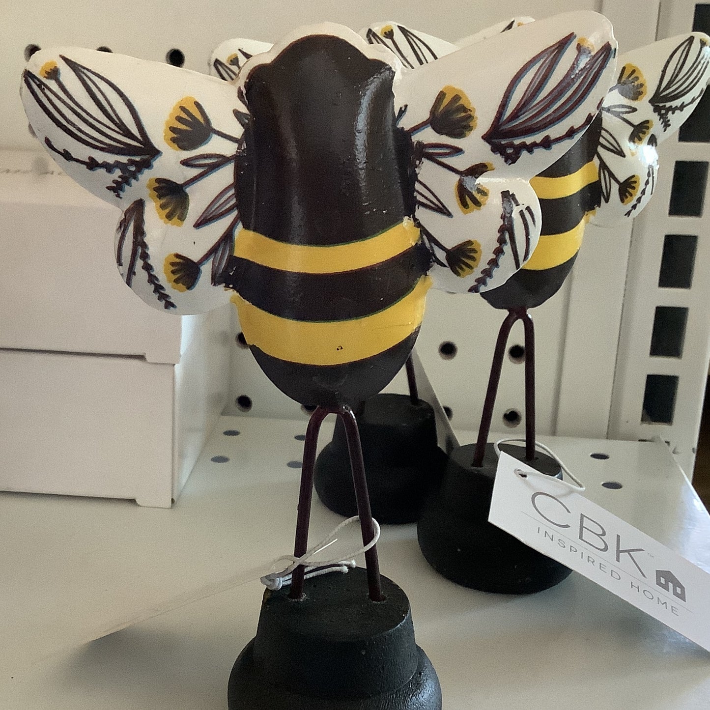 Bees on sticks