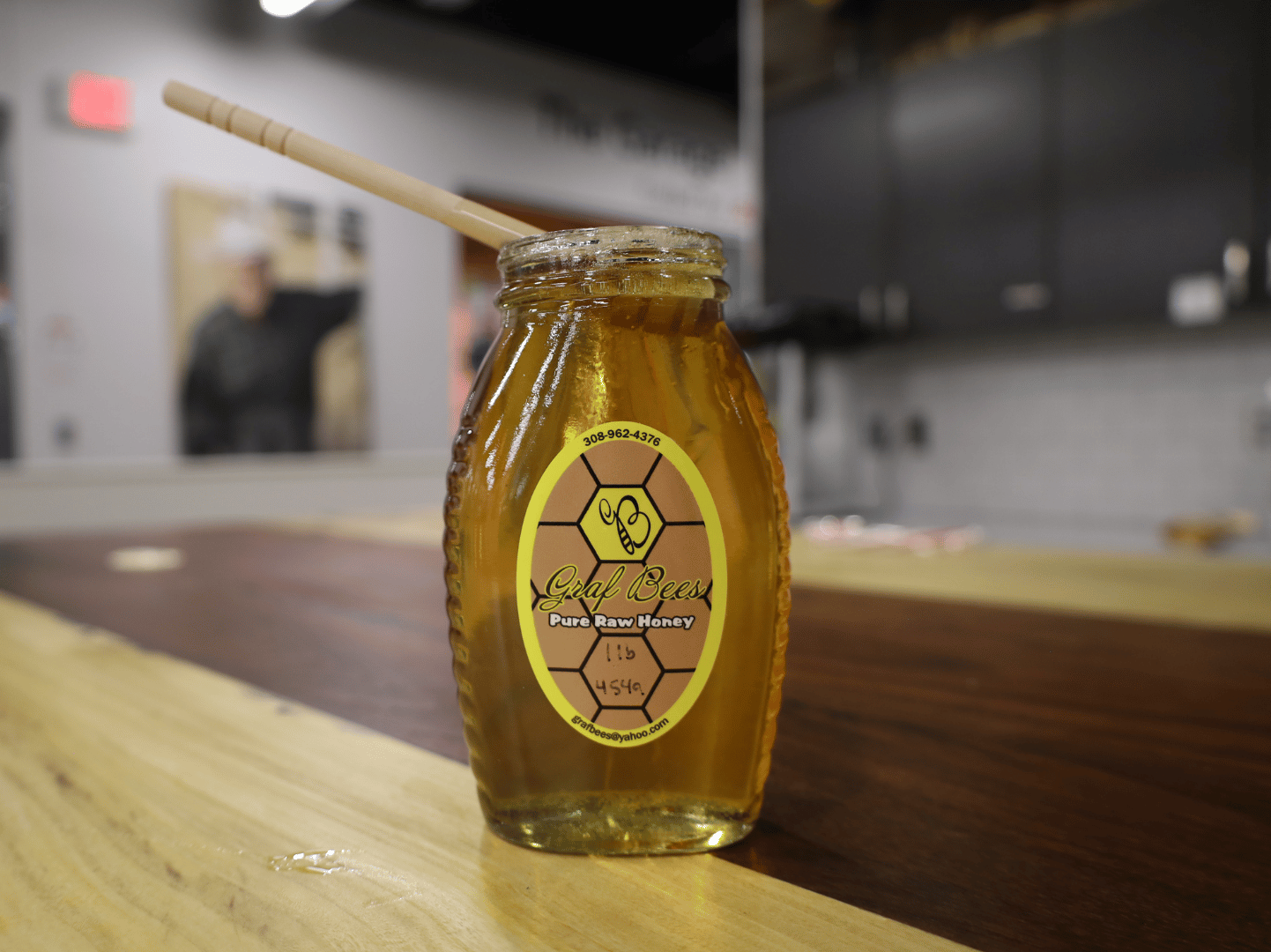 Honey - 1-Pound Glass Jar