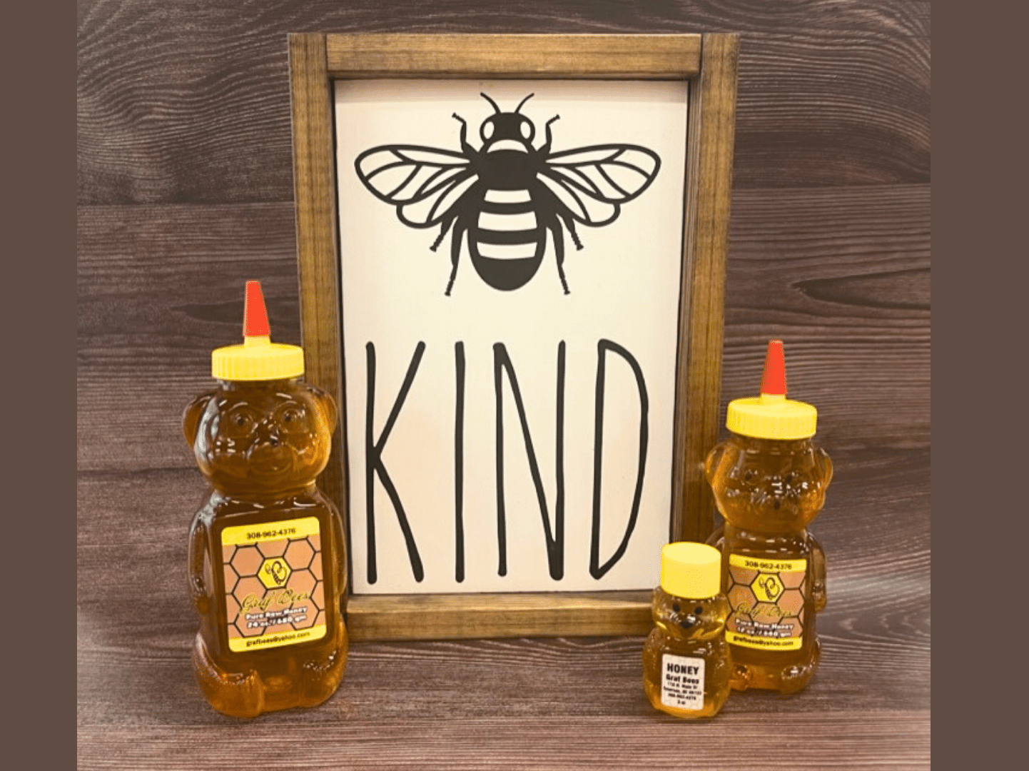 Honey Bear - Pure & Naturally Raw Honey