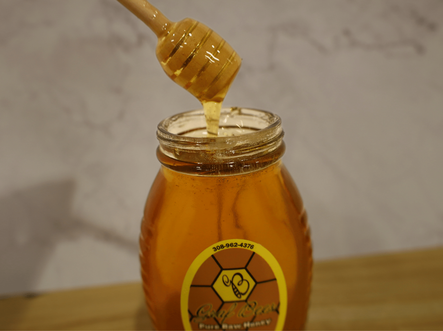 Honey - 1-Pound Glass Jar