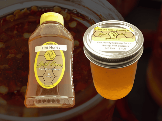 Hot Honey Infused with Jalapeño or Fire